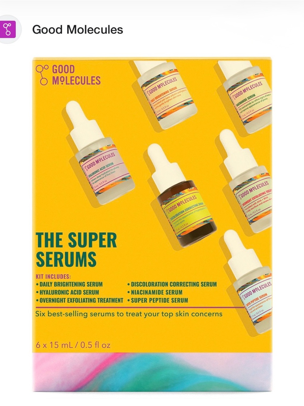 Good Molecules | The Super Serums Kit